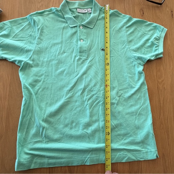 Lacoste Set of 5 Pique Polo Shirts - Pink, Red, Mint, Aqua, Navy - Picture 11 of 13